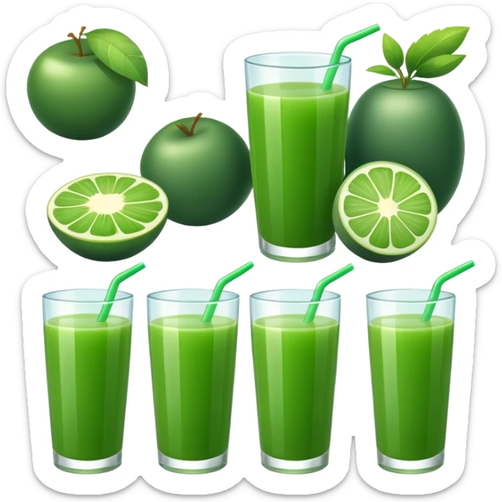 green juice sticker
