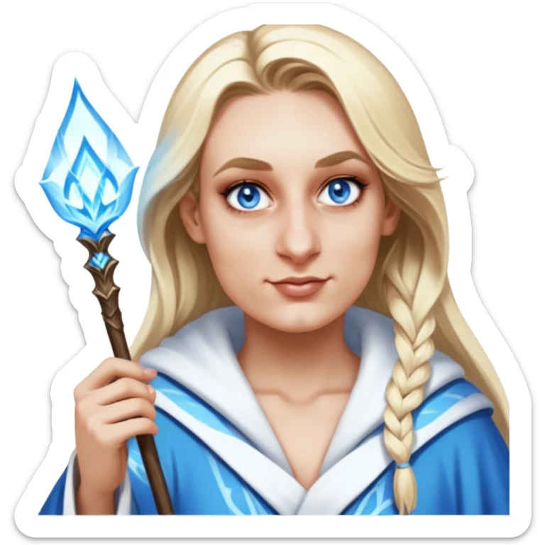 Frostborne Magician sticker