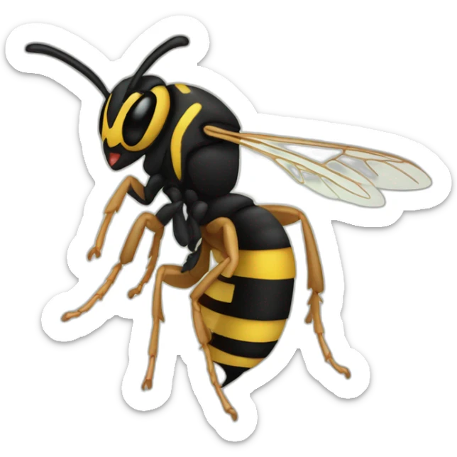 Wasp sticker