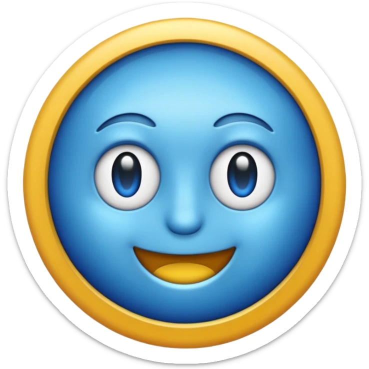 Quiero un emoji de verificación como la de tiktok qué sea así ✔️ pero de color azul en un circulo adentro sticker