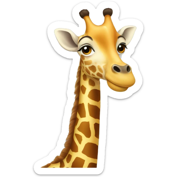 giraffe  sticker