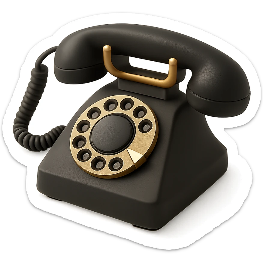 telephone sticker