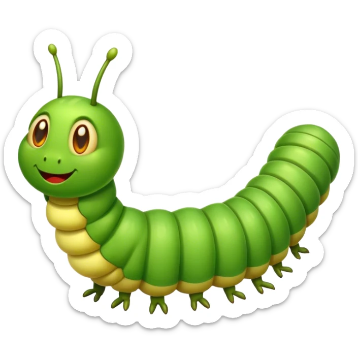 Caterpillar  sticker