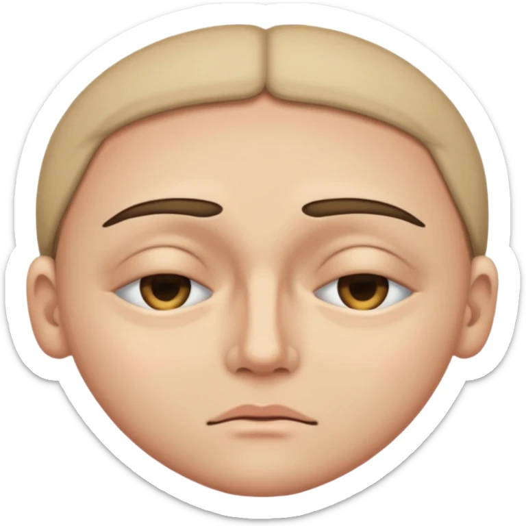 I want a version of the "single eye" generic unicode emoji but the eye is shut, eye lids down over the eye sticker
