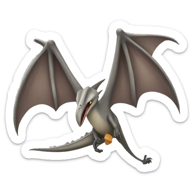 pterodactyl sticker