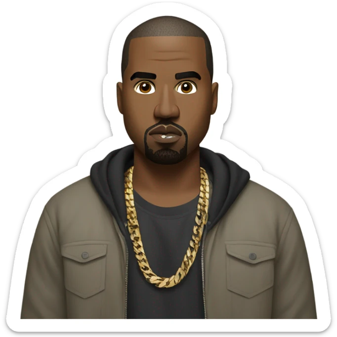 Kanye West sticker