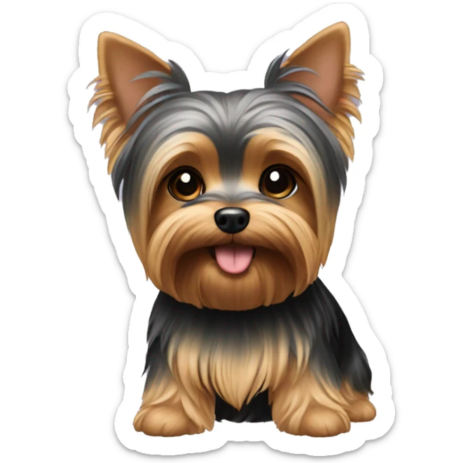 Yorkie sticker
