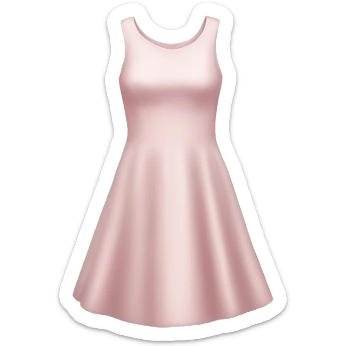 light pink dress sticker