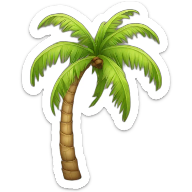 palm tree sticker