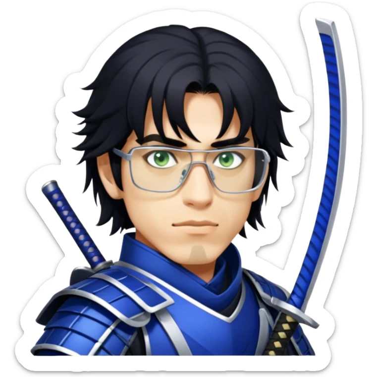 Steadfast Samurai sticker