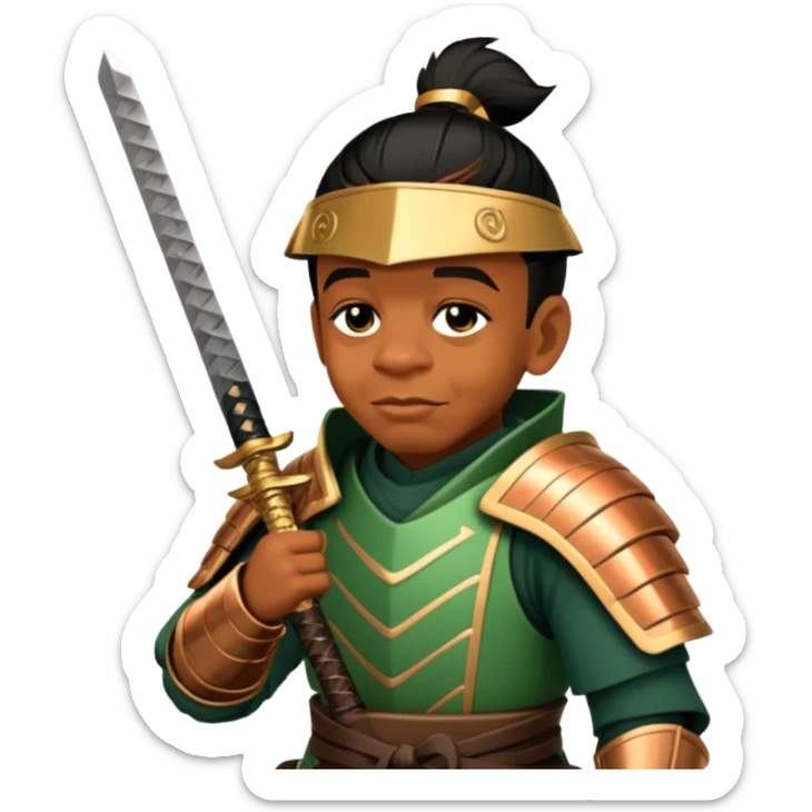 Samurai Sentry sticker