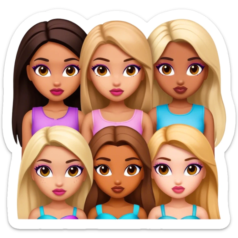 Bratz girls  sticker