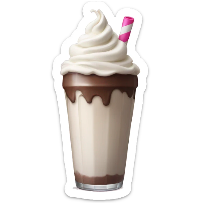 Milkshake sticker