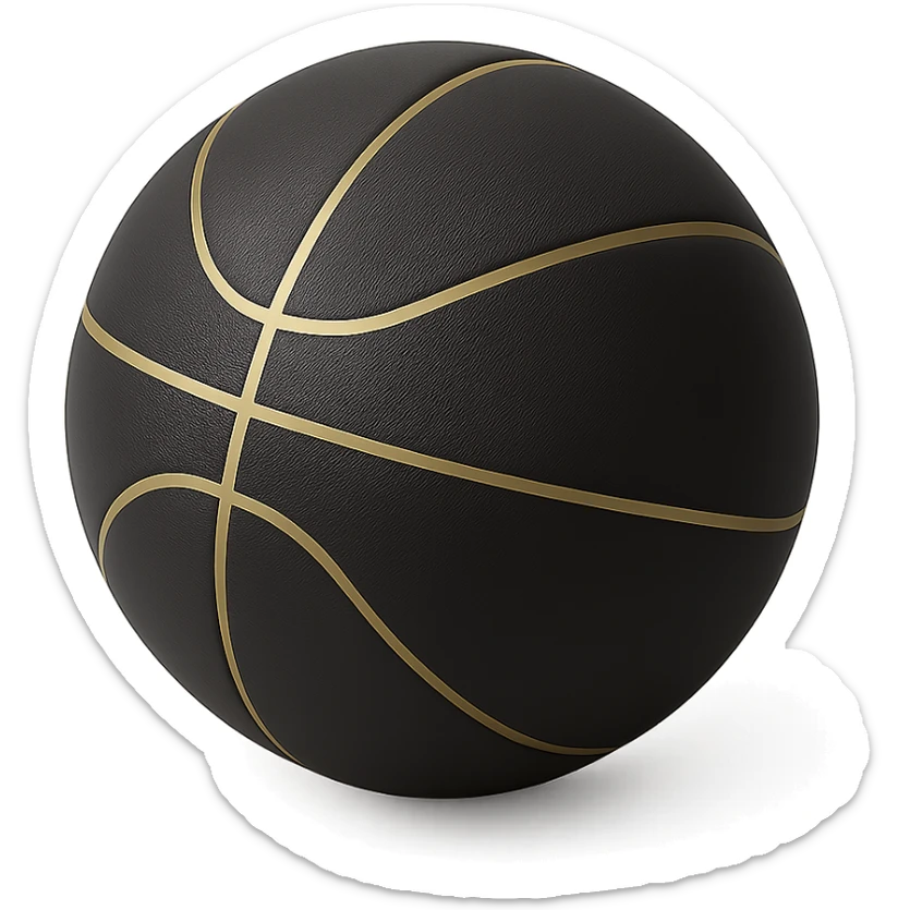 basket ball sticker