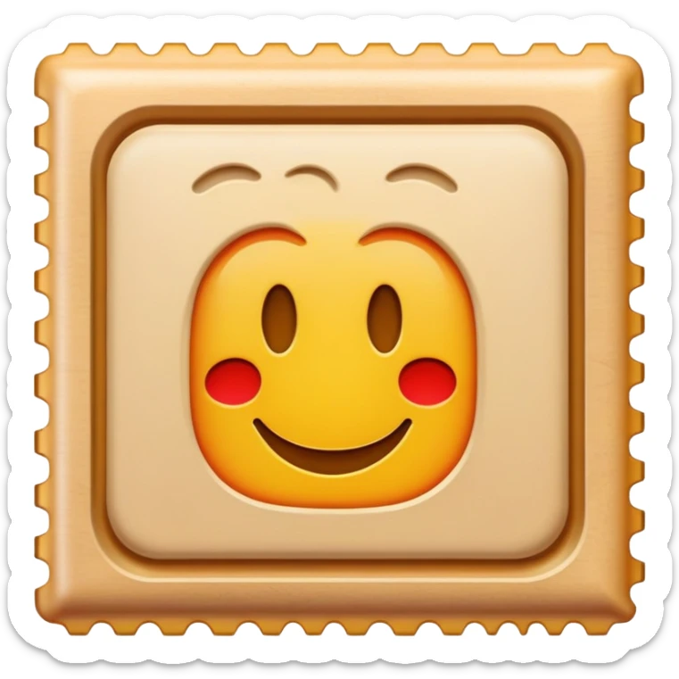 A singular Stamp is a small piece of paper or adhesive material used as evidence of payment for postage, often decorative sticker