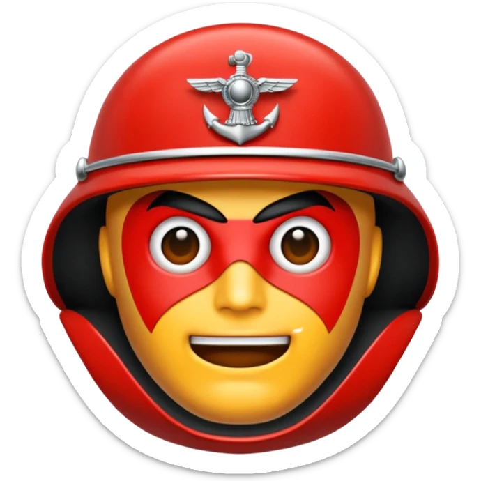 Crea l'emoji della granata fiammante dei Carabinieri Italiani sticker