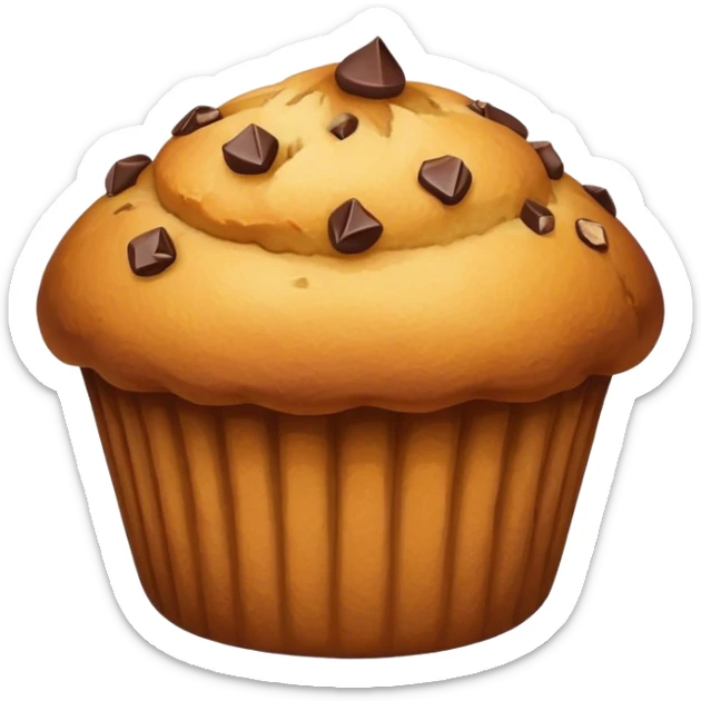 Muffin sticker