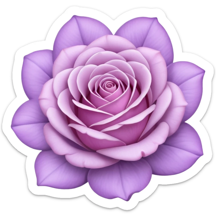 lilac rose screen sticker