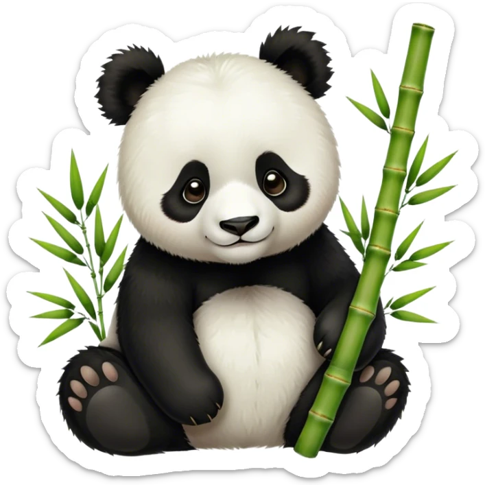 Panda sticker