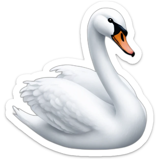 swan sticker