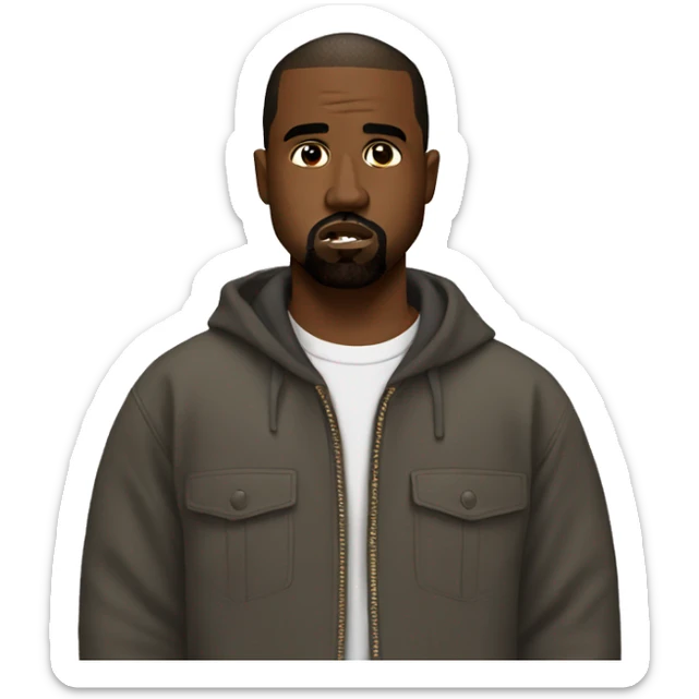 Kanye west sticker