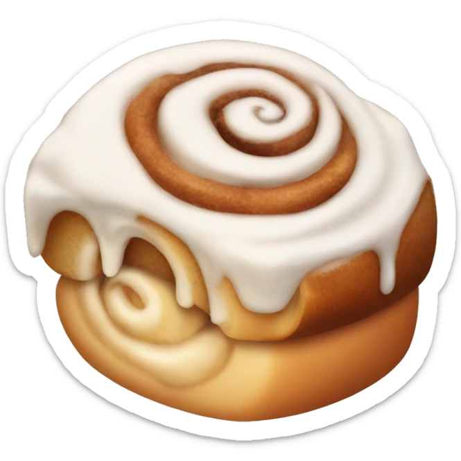 cinnamon roll sticker