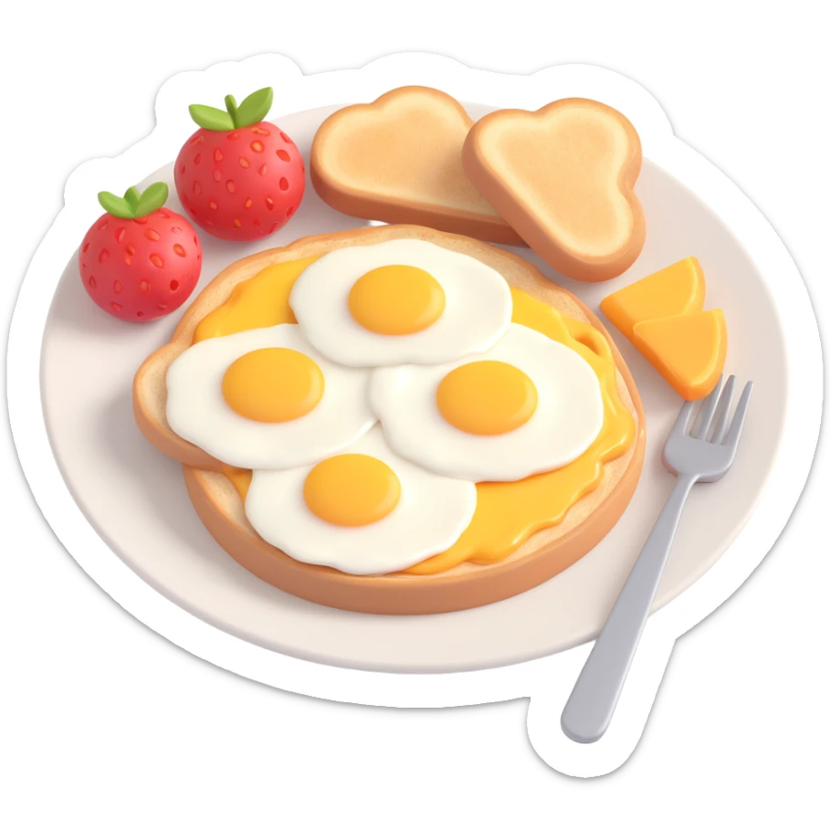 breakfast sticker