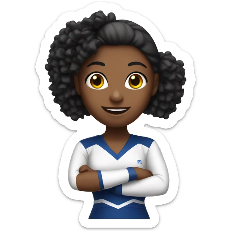 Cheerleader  sticker
