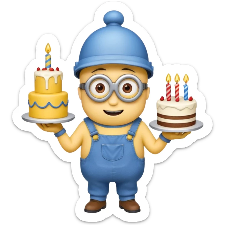 Minion🍪🎂 sticker