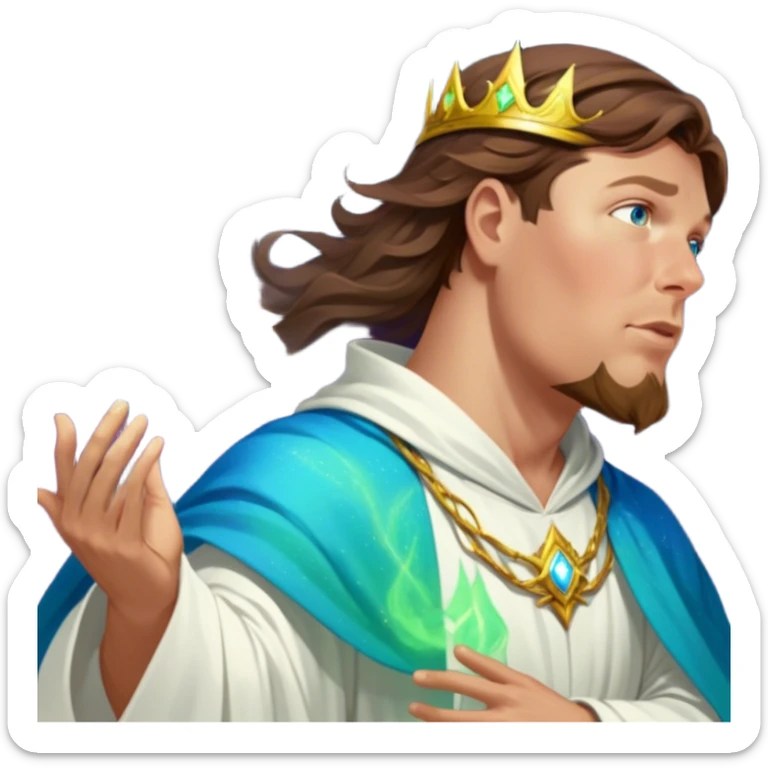 Celestial Sage sticker