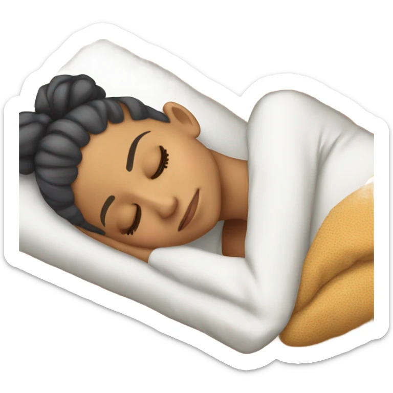 Ariana Grande sleeping sticker