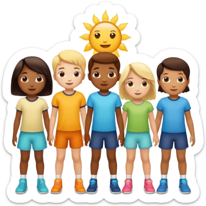 "“Winter Health for Kids: The Role of Vitamin D and Sunlight”
→ Educational and visual – highlight GoCLN Kids line." sticker