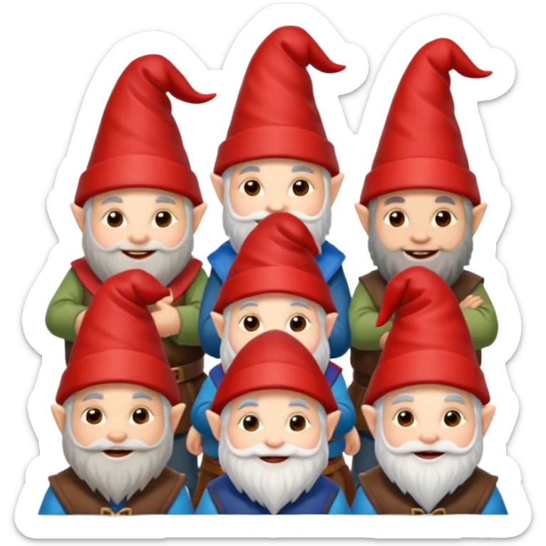 Gnomes sticker