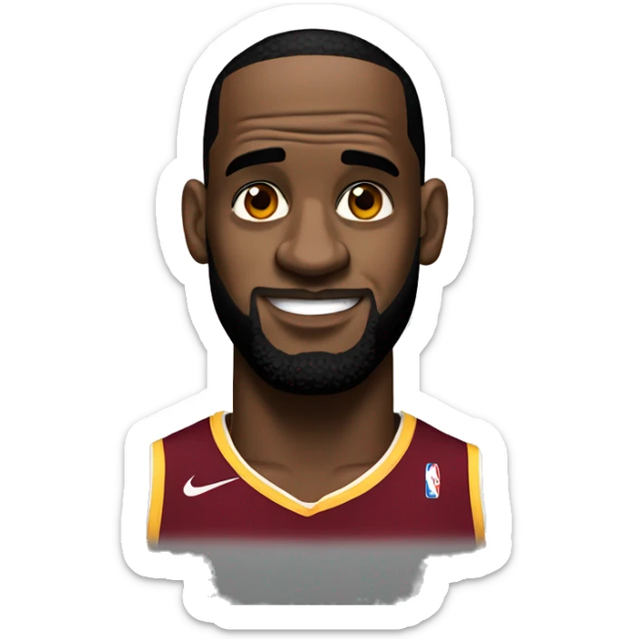 LeBron james  sticker