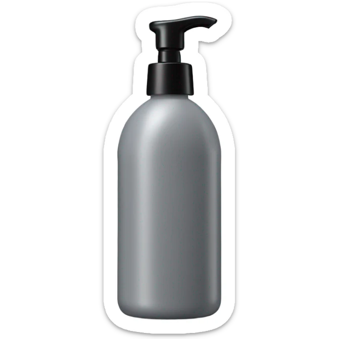 body wash in tall grey bottle that’s skinny in the middle only with black lid sticker