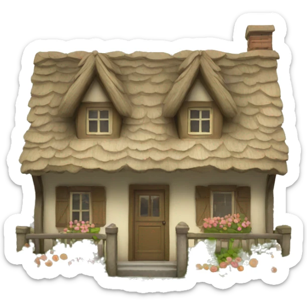 cottage sticker