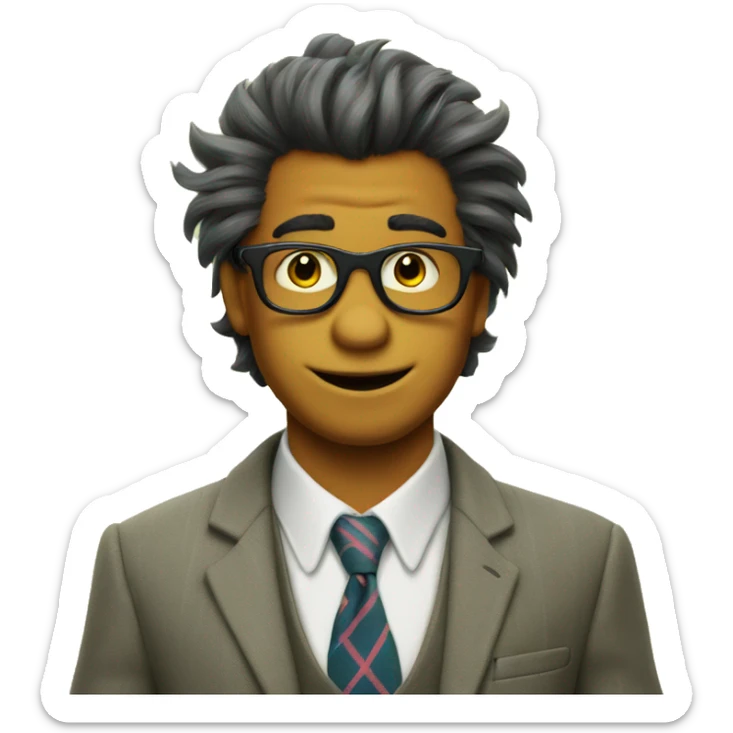 Preppy Lorax sticker