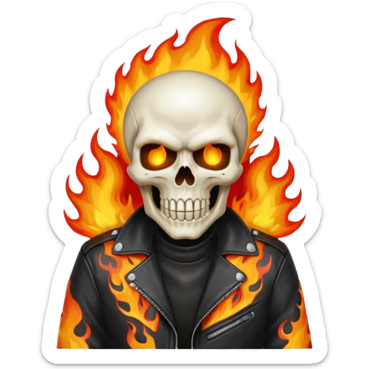 Ghost rider sticker