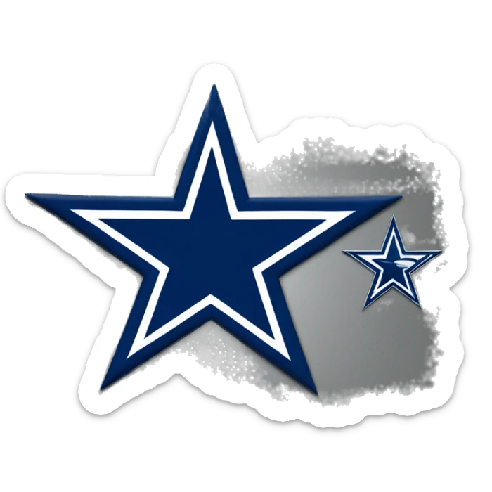 Dallas cowboys sticker