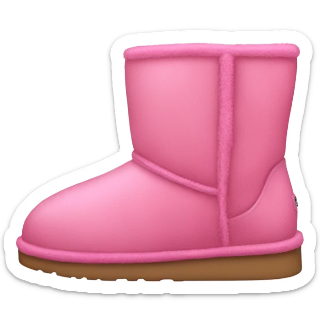 Pink uggs sticker