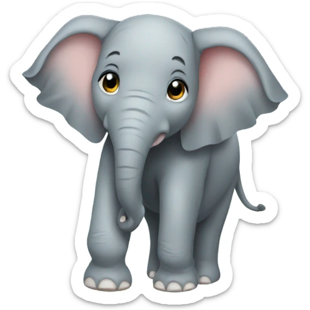 elephant sticker