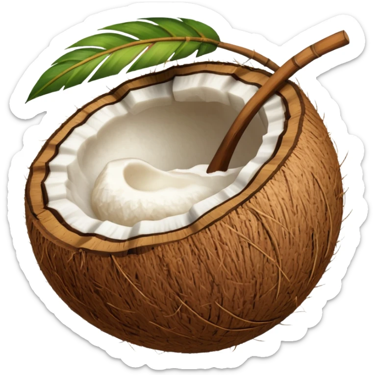 coconut sticker