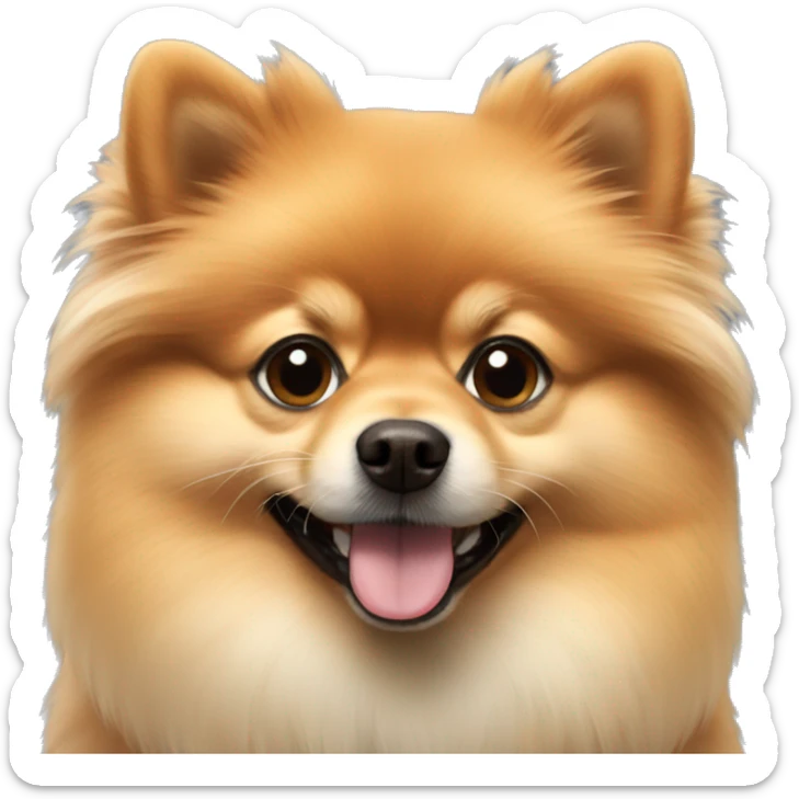 pomeranian sticker