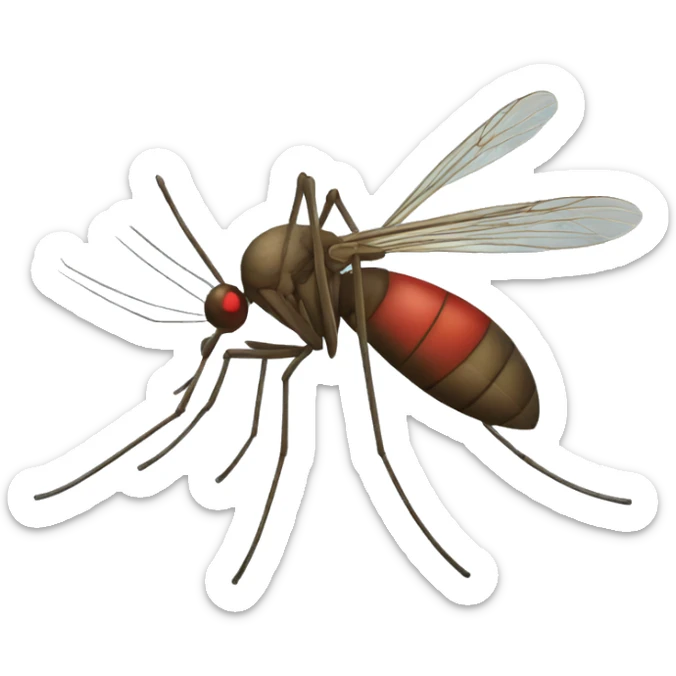 Mosquito sticker