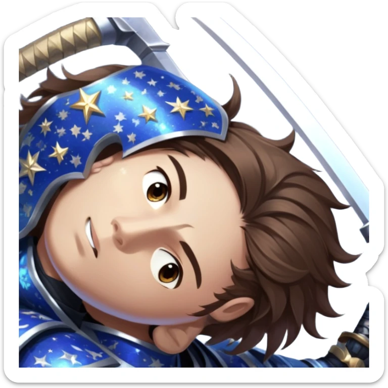 Celestial Samurai sticker