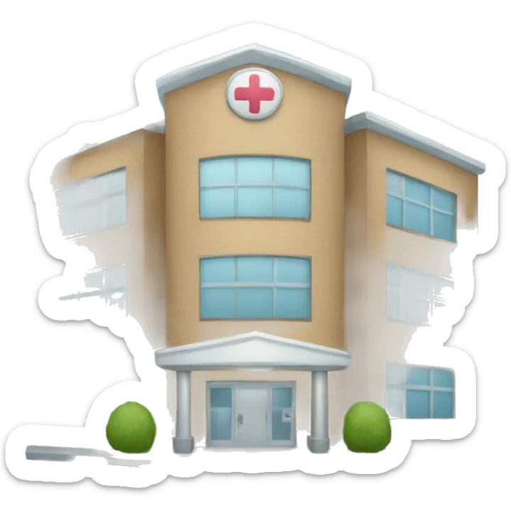 hospital sticker