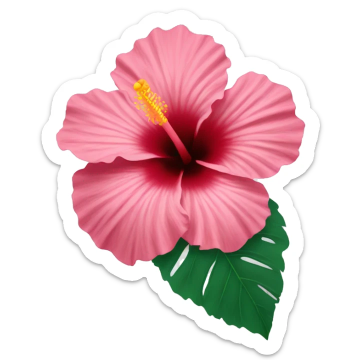 hibiscus sticker