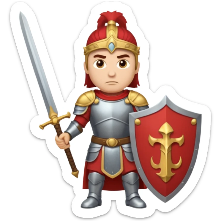 Famoso general cartagines de alto rango de la época púnica, estratega militar muy importante foto del cuerpo entero sticker