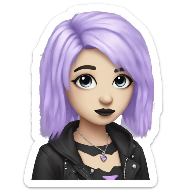 pastel goth  sticker