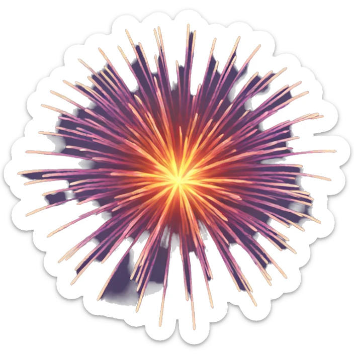 fireworks sticker